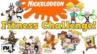 Nickelodeon Cartoon  Mania Fitness Challenge - At Home PE Distance Learning