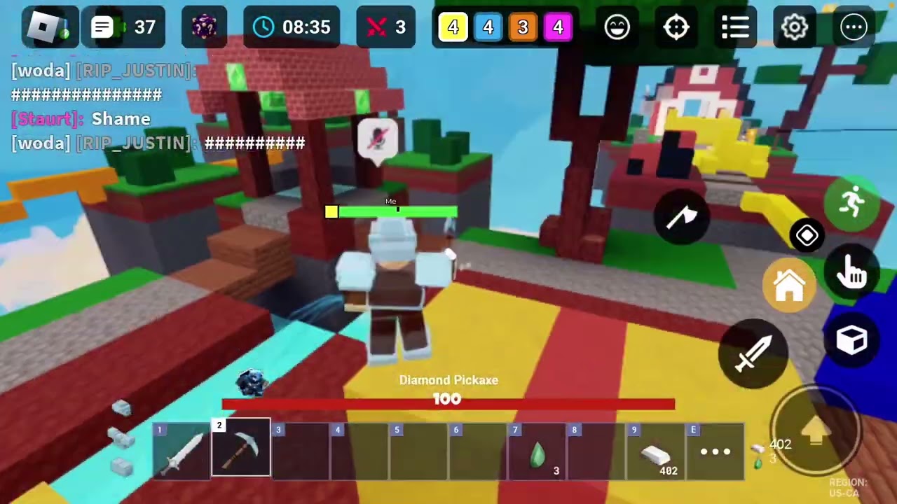 Trying to get a lucky block squad win (part 1)