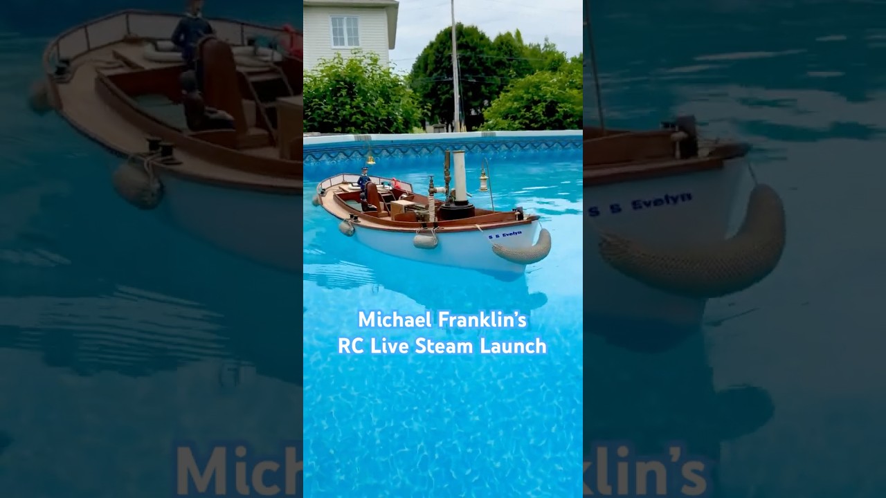 Casselman ON: RC Live Steam Krick/Mamod Engine/Cheddar Boiler Launch 