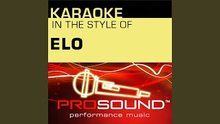 Strange Magic (Karaoke Lead Vocal Demo) (In the style of ELO)