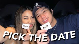 PICK THE DATE (with my boyfriend)