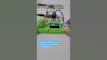 Encoder menú oled con micropython #oled #menu #micropython #encoder #raspberrypipico #diy