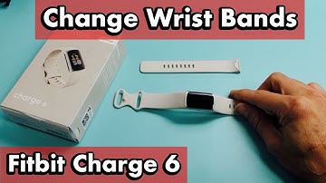 Fitbit Charge 5: How to Change Wrist Bands / Straps