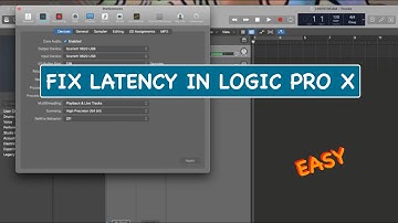 Super Easy and Effective Fix for Latency in Logic Pro X (EASY)