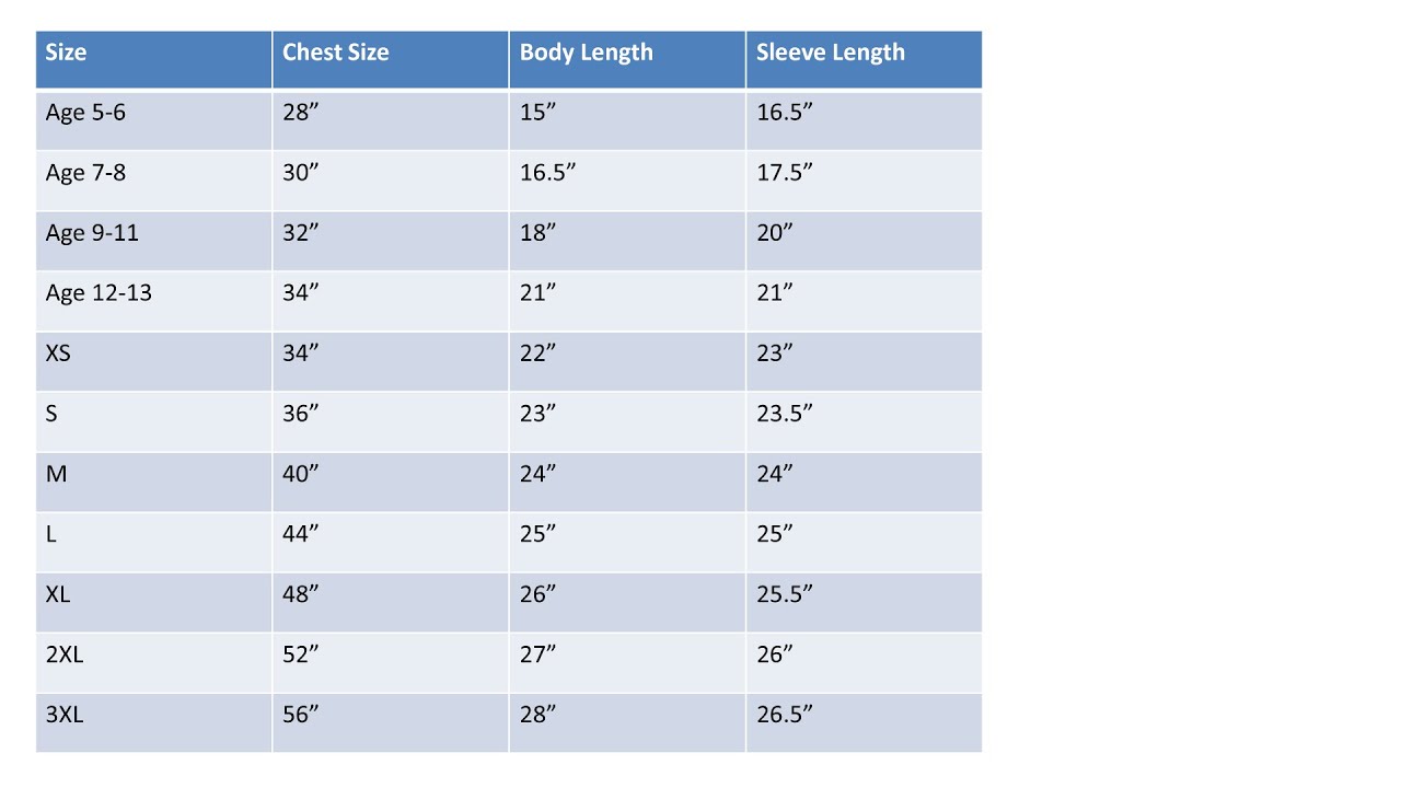 School Leavers Hoodie Sizing Guide - YouTube