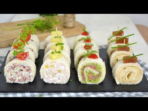 Video: Rollo De Sándwich De Pavo