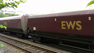 DB Schenker 66090 6Z93 Cwmbargoed-East Usk Yard.