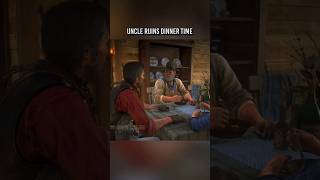 Uncle ruins dinner time #rdr2 #rdr #reddeadredemption2 #gamingshorts #rockstargames