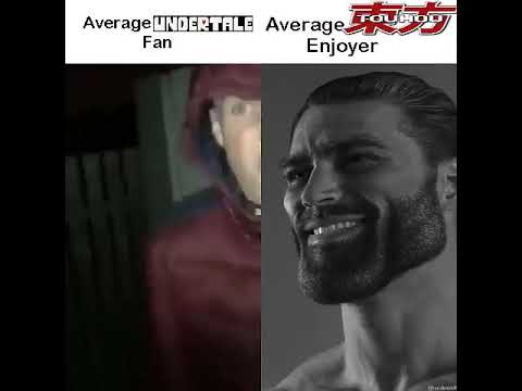 Average Undertale Fan vs Average Touhou Enjoyer