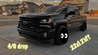 DROPPED Z71 SILVERADO GETS NEW ARKON 22X12'S & TOYO PROXES by LenditoZ71 28,715 views 4 years ago 10 minutes, 2 seconds