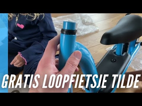 We kregen deze loopfiets van bond moyson | het is geen puky maar wel gratis