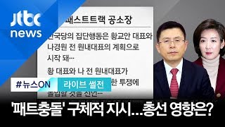 한국당, '패스트트랙 충돌' 구체적 지시 정황…총선 영향은? [라이브 썰전 H/L]