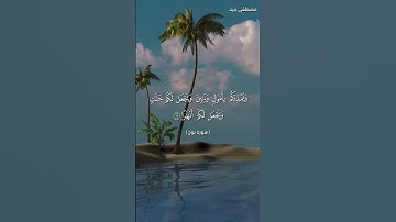 فقلت استغفروا ربكم إنه كان غفارا، آيات بينات من سورة نوح للقارئ مصطفى جيد