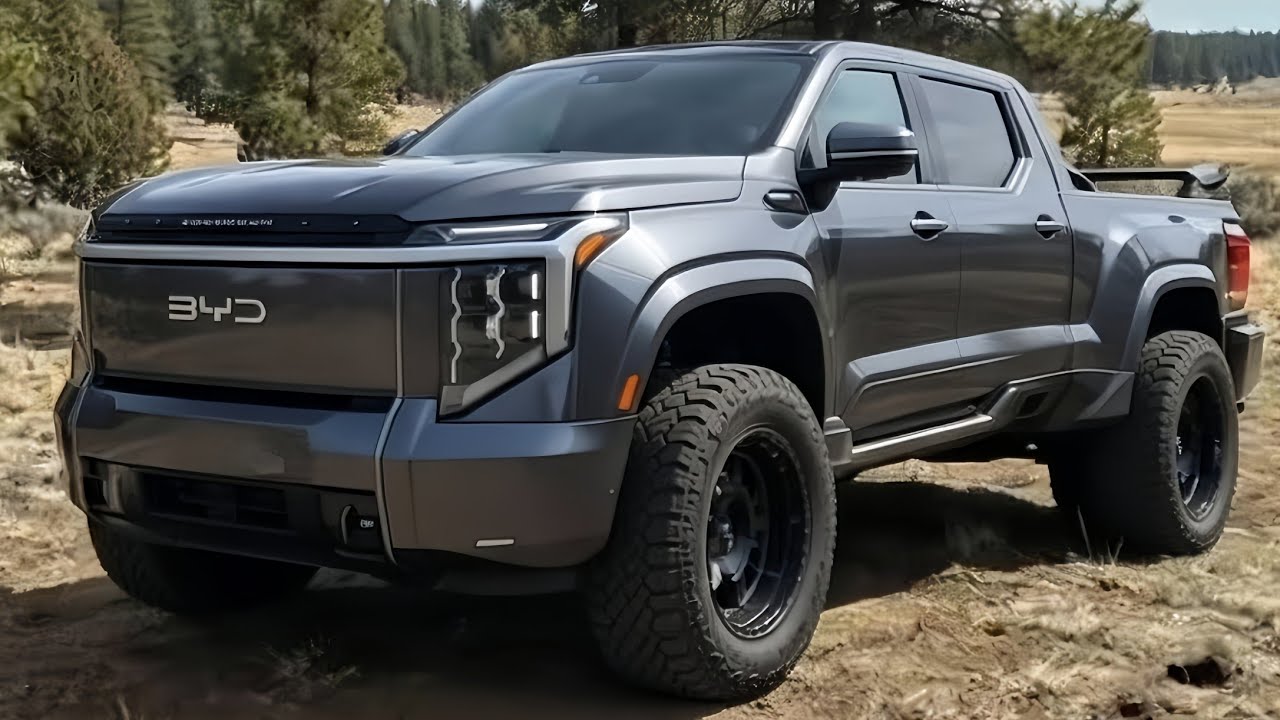 2026 BYD Shark 6 — The All-Electric Monster Ready to Rule the Pickup World!