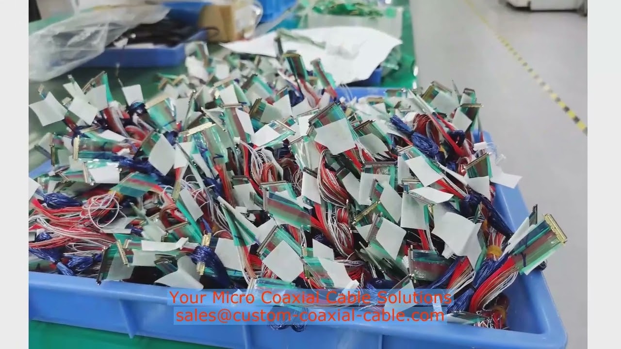 30 Pin To Micro Usb Cable For Machine Vision 42.5 Ohm Line Micro-Coax Ar Vr Headset 48 Awg Home Alar