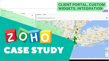 Zoho Case Study - Custom Widgets, Zoho Client Portal, Integrations, App Development