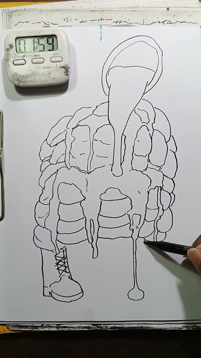 Gambar Anomali Roti Bohay Semok Semok dalam 5 menit #brainrot #anomali #drawing #ramadan