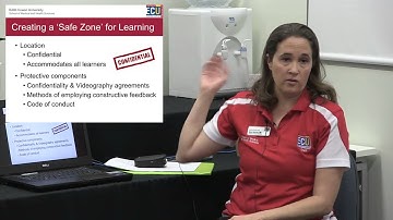 ECU - Beginner Simulation Instructor Training  - 2.  Creating a Safe Zone