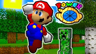 Can You BEAT Minecraft As Mario 64