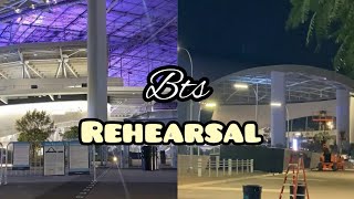 Bts rehearsal at Sofi stadium | Nov 28,29 &amp; Dec 2,3 ptd rehearsal