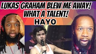 LUKAS GRAHAM - Hayo REACTION..He&#39;s a huge talent who blew me away! First time hearing