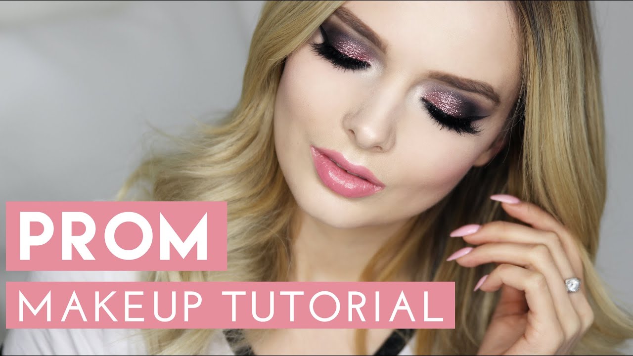 Prom Makeup Tutorial Mypaleskin Youtube