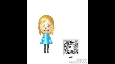 Wii Sports Resort new CPU Miis (six) + My Mii (green) QR codes