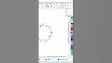 BORDA arredondada em círculos #shorts