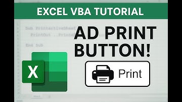how to add print button in excel | How do I add a print option in Excel? | VBA Code | Technical Host