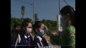 Phóng sự - học sinh Thành phố Bảo Lộc đi học lại sau thời gian nghỉ phòng dịch Covid 19.