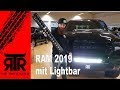 2019 er ram 1500  lightbar  kotflgel verbreiterung  rtr  ram truck ranch