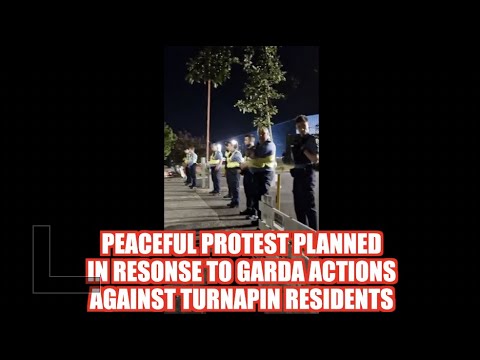 Gardai smash up peaceful protest at Turnapin