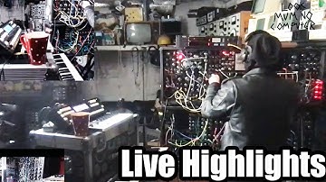 Analog Modular Synth Livestream Highlights MARCH Look Mum No Computer