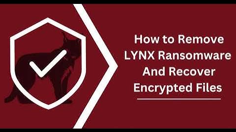 How to Remove LYNX Ransomware and Recover Encrypted Files | Ultimate Recovery Guide | LYNX Decryptor
