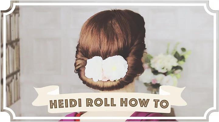 Heidi Roll How To // Easy Vintage Hair