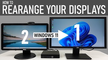 How To Adjust Your 2nd Monitor From Left To Right In Windows 11 | FOR BETTER PRODUCTIVITY