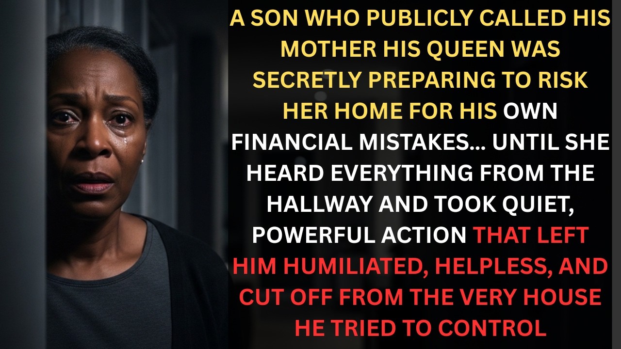 He Planned to Take the House — His Mother Secretly Changed Everything #EmotionalStory #lifelesson