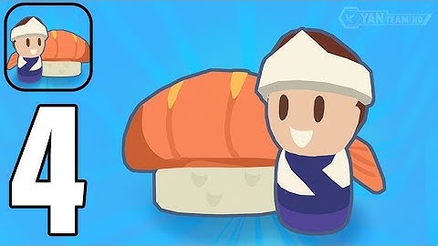 Idle Sushi House - Gameplay Satisfying Games Part 4 Upgrade Warkbench (Android,iOS)
