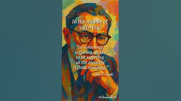 Viktor Frankl: Finding Meaning in Suffering | #quotes  #shorts #psychologyquotes