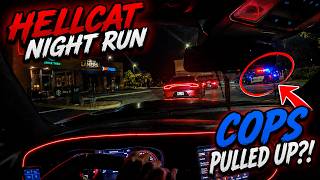 Hellcat Redeye POV Night Drive… Then Cops Pulled Up