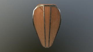 Knight&#39;s Shield Low Poly 3d model
