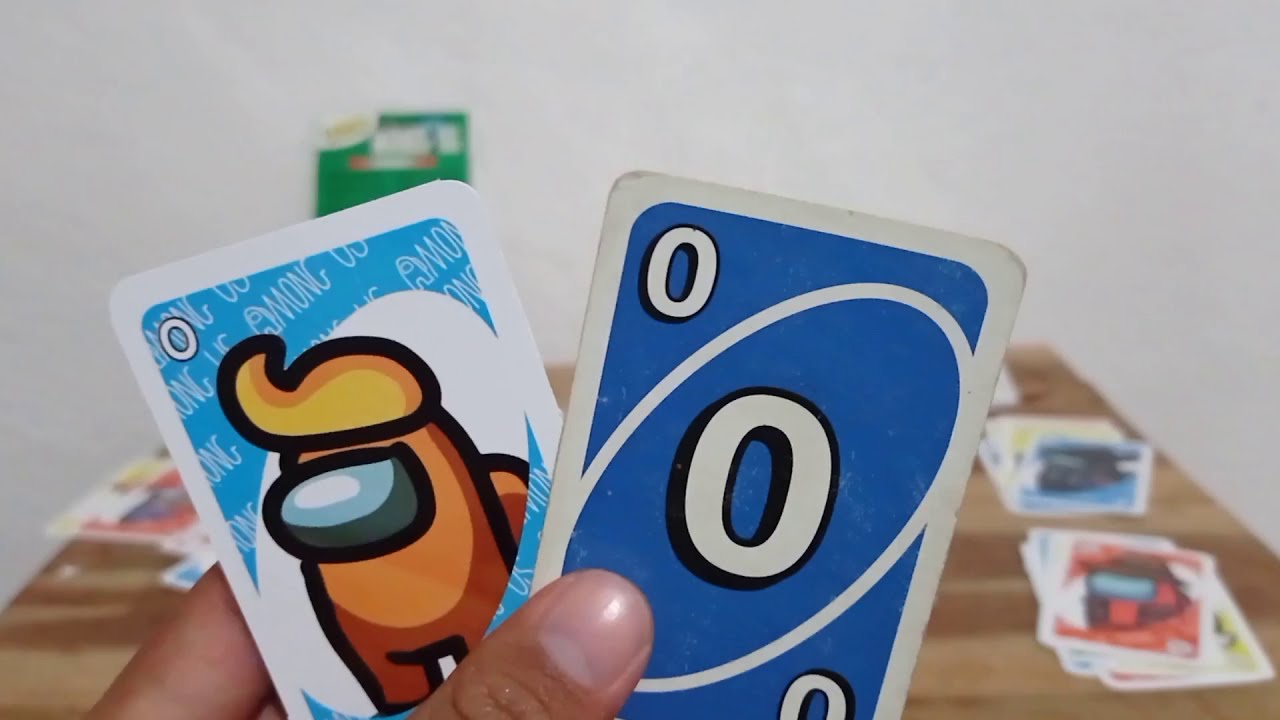 Juego de Cartas Uno Among Us/ Púlpito / Flip