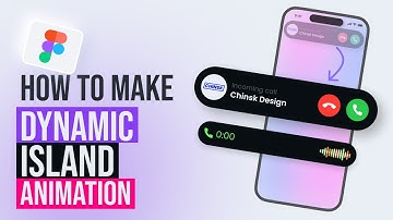 Dynamic Island Animation in Figma | Prototype Tutorial