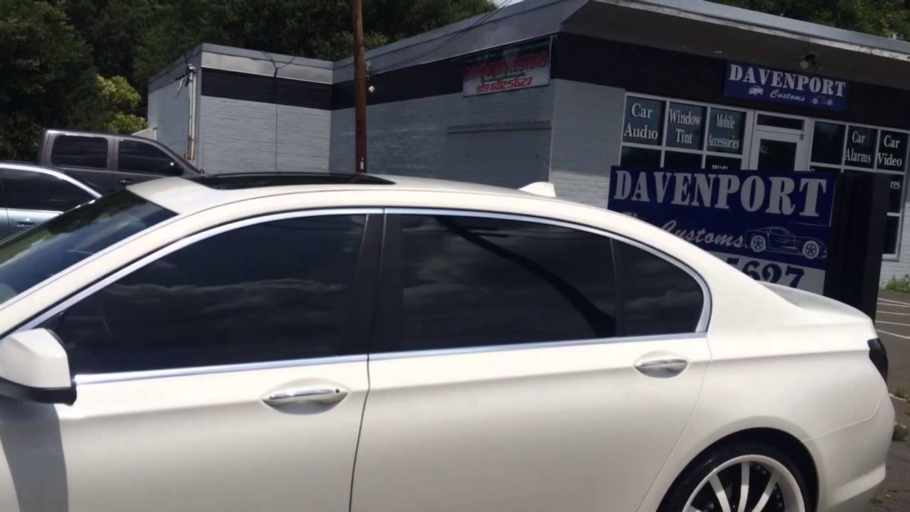 BMW 3 Series white 750 bmw BMW 750li White / black 22