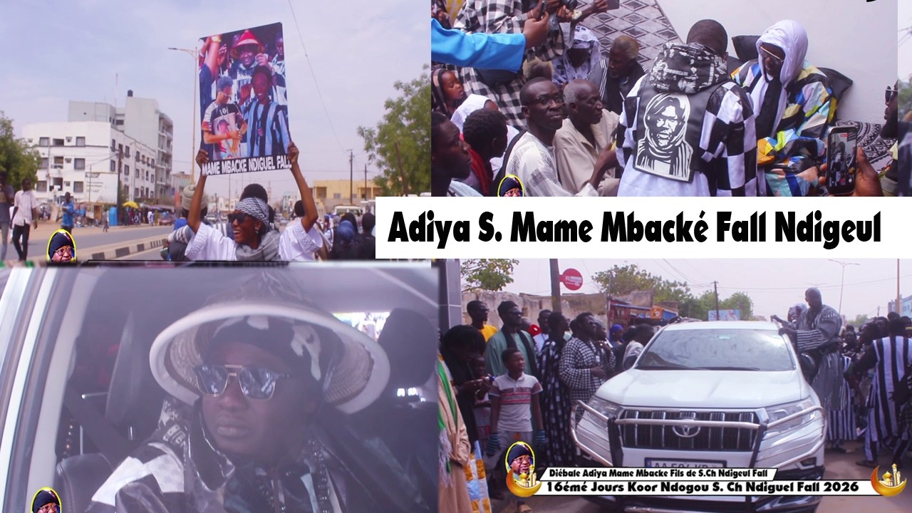 Diébalé Adiye Mame Mame Mbacké Fall Fils de S Ch Ndigeul  le 06 03 2026
