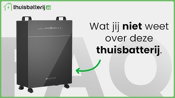 Veelgestelde Vragen Marstek Venus E | Vragen Venus E Thuisbatterij Beantwoord | Thuisbatterij.nl