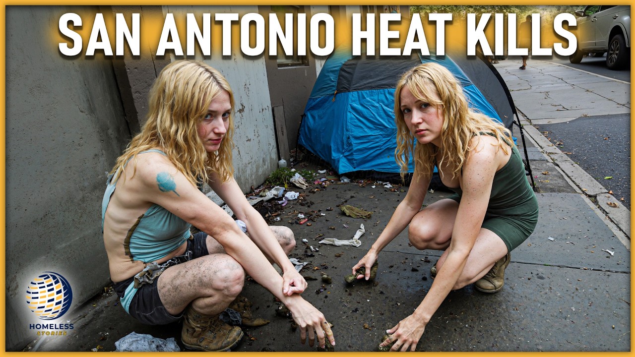 ⁣San Antonio Homeless Crisis 2026: Texas Heat Turns Street Survival Into a Deadly Fight | Documentary