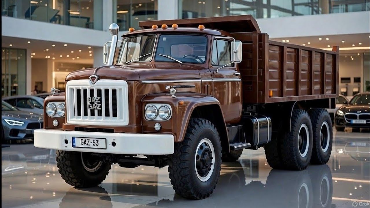 😱🚚 GAZ‑53 2026 — Советский Титан Теперь Электрогибрид!