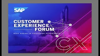Discover How To Lead The Way In Customer Experience | SAP Customer Experience Forum screenshot 1