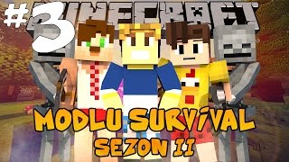 Minecraft Modlu Survival 2. Sezon  Uzay  Bölüm 3